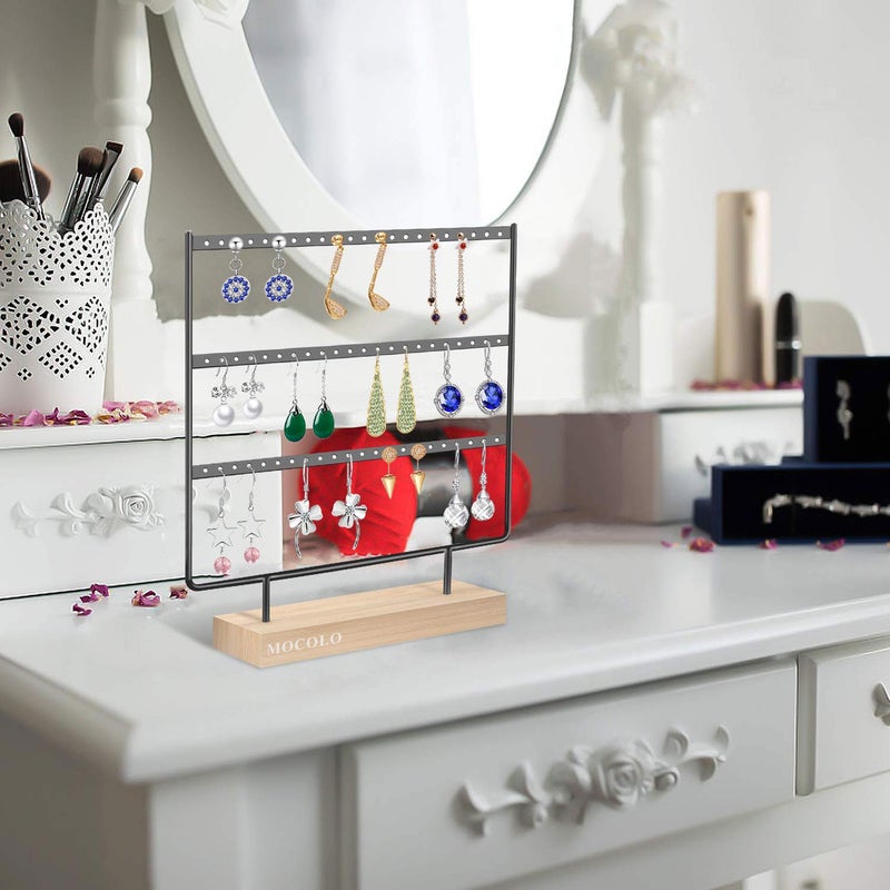 Mocolo Earring Organizer Stand, Earring Display Stand, Earring Holder for Hanging Earrings - Image 5